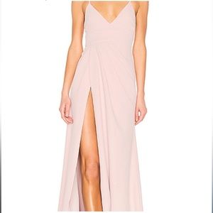 Privacy Please Azalea V-Neck Side Slit Evening Cocktail Maxi‎ Dress Size …